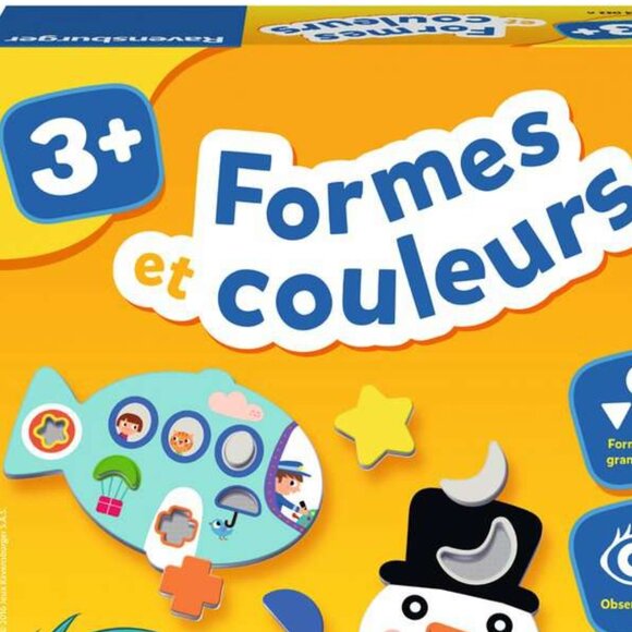 New Sealed Ravensburger Game Formes et Couleurs (Shapes and Colors) French - Picture 6 of 14
